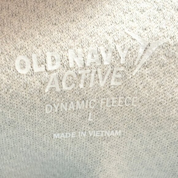 NEW OLD NAVY Active Dynamic Fleece Pullover Hoodie  Textured knit SZ L - Picture 4 of 7